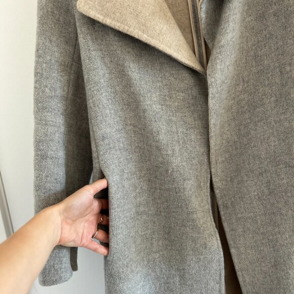 Club Monaco Wool wrap coat - Picture 6 of 10